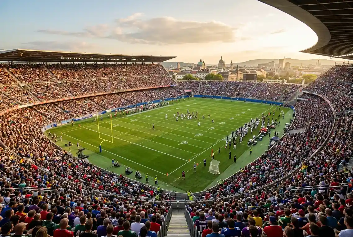 NFL International Games in Europa met fans in een Europees stadion